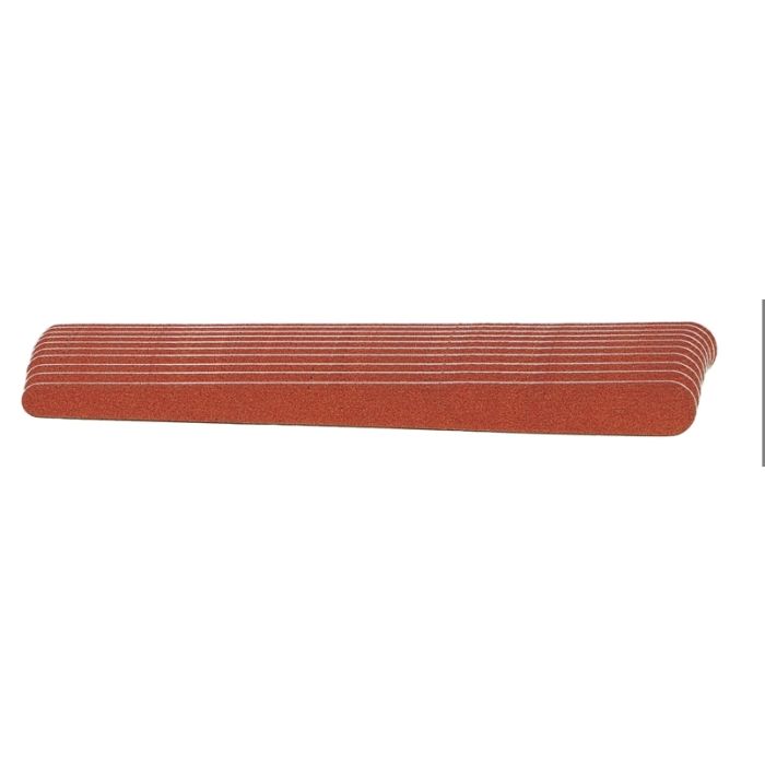 NIPPES Kynsiviila 13 cm hiekkapaperi 10 kpl