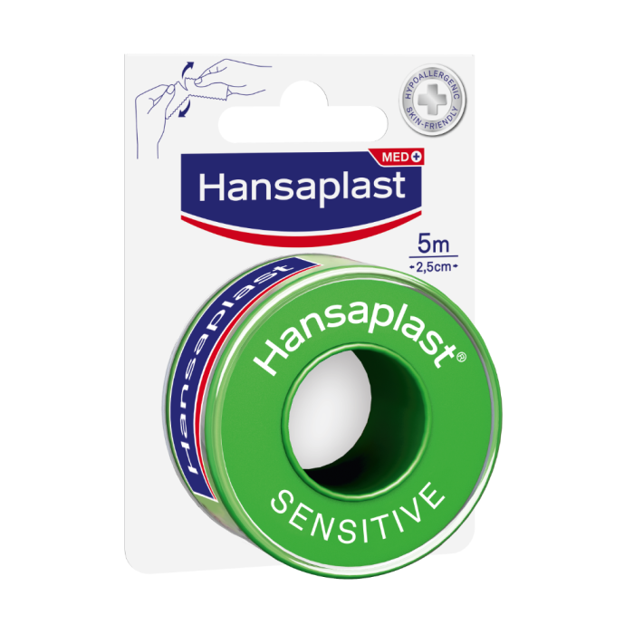 Hansaplast Sensitive kiinnitysteippi (ME 10) 1 rll kuva 2