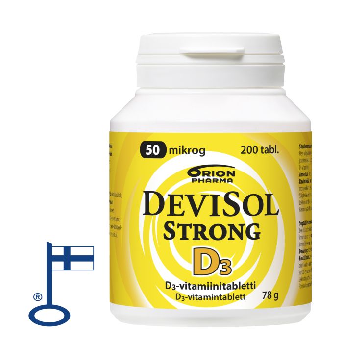 Devisol Strong 50 mikrog imeskelytabletti 200 kpl kuva 1