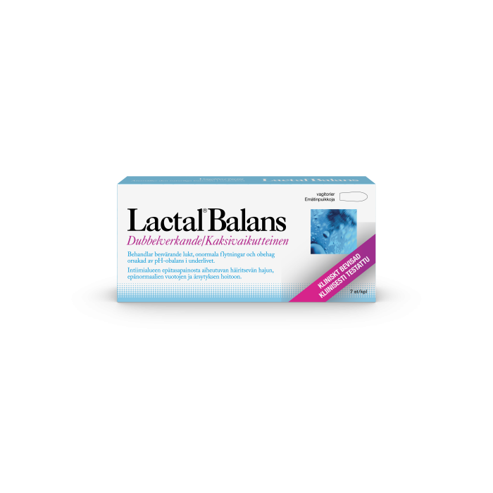 Lactal Balans emätinpuikko 7 kpl