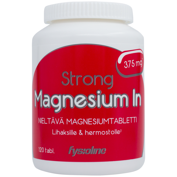 Magnesium In Strong magnesiumtabletti 120 kpl kuva 1