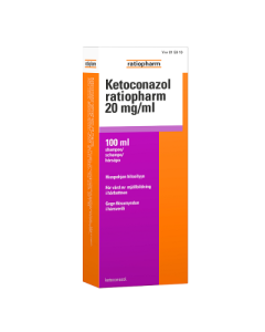 KETOCONAZOL RATIOPHARM shampoo 20 mg/ml 100 ml