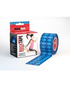 Rocktape Kinesioteippi Siniruutu 5cmx5m 1 rll
