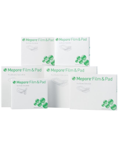 Mepore film&pad 5x7 cm square 5 kpl