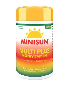 Minisun Monivitamiini Multi Plus 200 tabl
