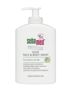 Sebamed Olive Face&Body wash pesuneste pumppupullo 300 ml