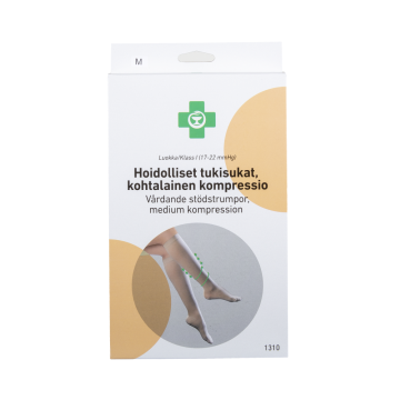 APTEEKKI Hoidolliset tukisukat, kohtalainen kompressio (lk. I) S beige 1 pari