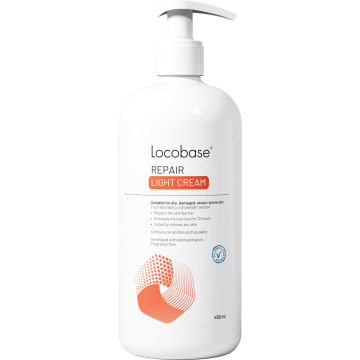 Locobase Repair Light voide pumppupullo 450 ml