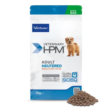Virbac HPM Dog Adult Neut. Small & Toy 3 kg