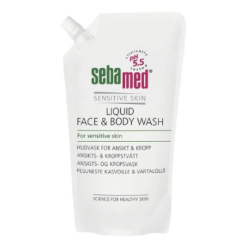 Sebamed Face&Body Wash pesuneste täyttöpussi 1000 ml