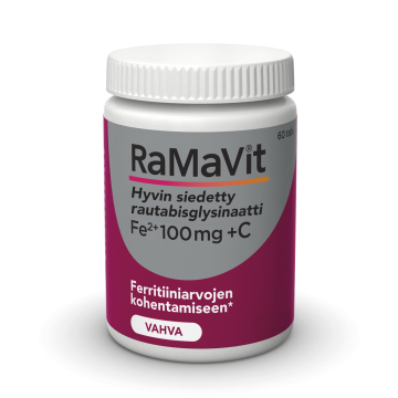 Ramavit Rauta 100 mg 60 tabl