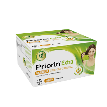 Priorin kapselit 180 kpl