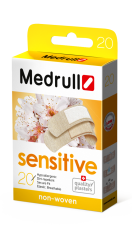 Medrull Sensitive laastari herkkä iho 20 kpl