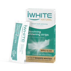 iWhite Natural Dissolving Str (liukenevat valkaisuliuskat) 28 Kpl