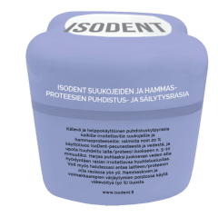 IsoDent suukojeiden ja hammasproteesien puhdistus- ja säilytysrasia 1 kpl