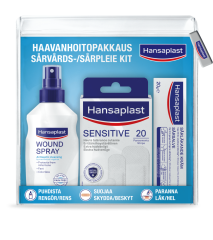 Hansaplast Haavanhoitopakkaus 3 tuotetta/pakkaus 1 kpl