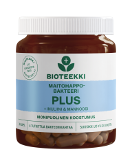 Bioteekki Maitohappobakteeri Plus kapseli 30 kpl