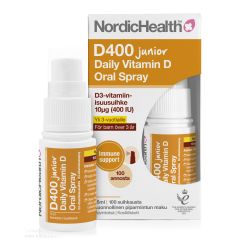 Nordic Health DLux Junior D3-suihke 10 mikrog 15 ml