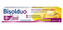 Bisolduo sitruuna/eukalyptus  imeskelytabletti 18 kpl