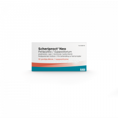 SCHERIPROCT NEO 1/1 mg peräpuikko 10 fol