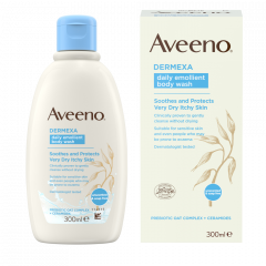 AVEENO DERMEXA DAILY EMOLLIENT BODY WASH 300 ML