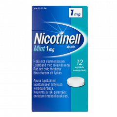 NICOTINELL MINT 1 mg imeskelytabl 12 fol