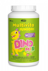 MULTIVITA JUNIORI DINO MIX MONIVITAMIINI 200 PURUTABL