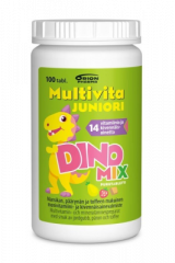 MULTIVITA JUNIORI DINO MIX MONIVITAMIINI 100 PURUTABL