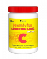 MULTIVITA ASCORBIN LONG 500 MG 100 TABL