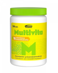 MULTIVITA MONIVITAMIINI 100 TABL