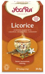 YOGI TEA LICORICE LUOMU, DE-OKO-005 17 KPL