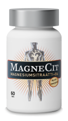 MagneCit Magnesiumsitraatti + B6-vitamiini 60 tabl